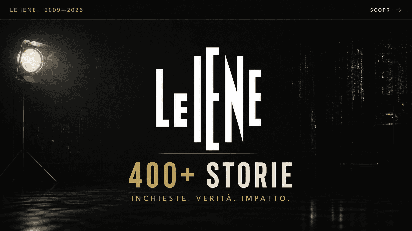 Le Iene — 400+ Storie