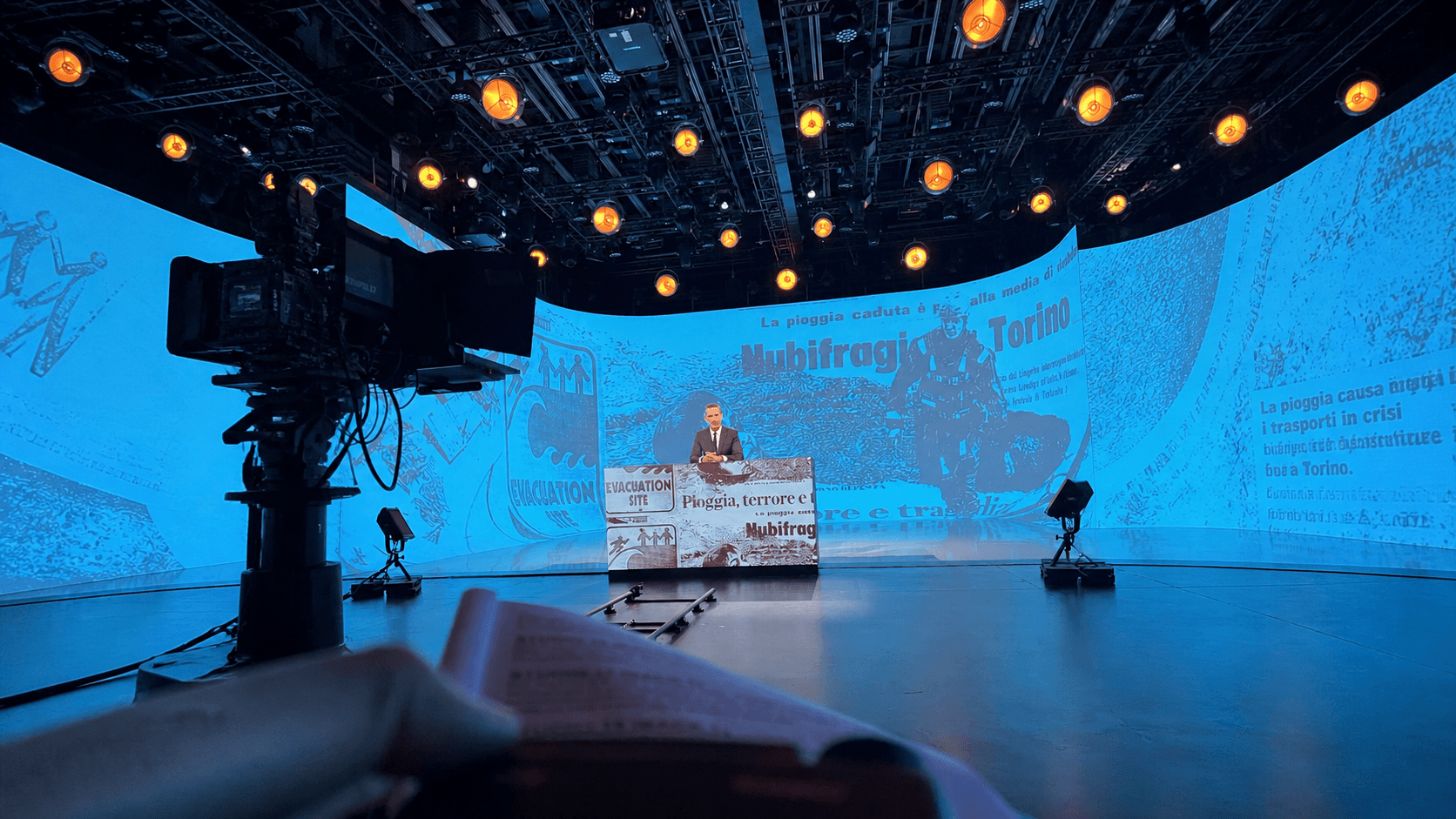 Studio televisivo Le Iene